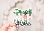 Load image into Gallery viewer, Plant Whisperer, Vinyl Sticker, 3x3 in.

