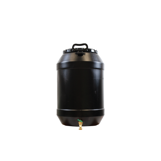 Mini Rain Barrel Black - Raleigh