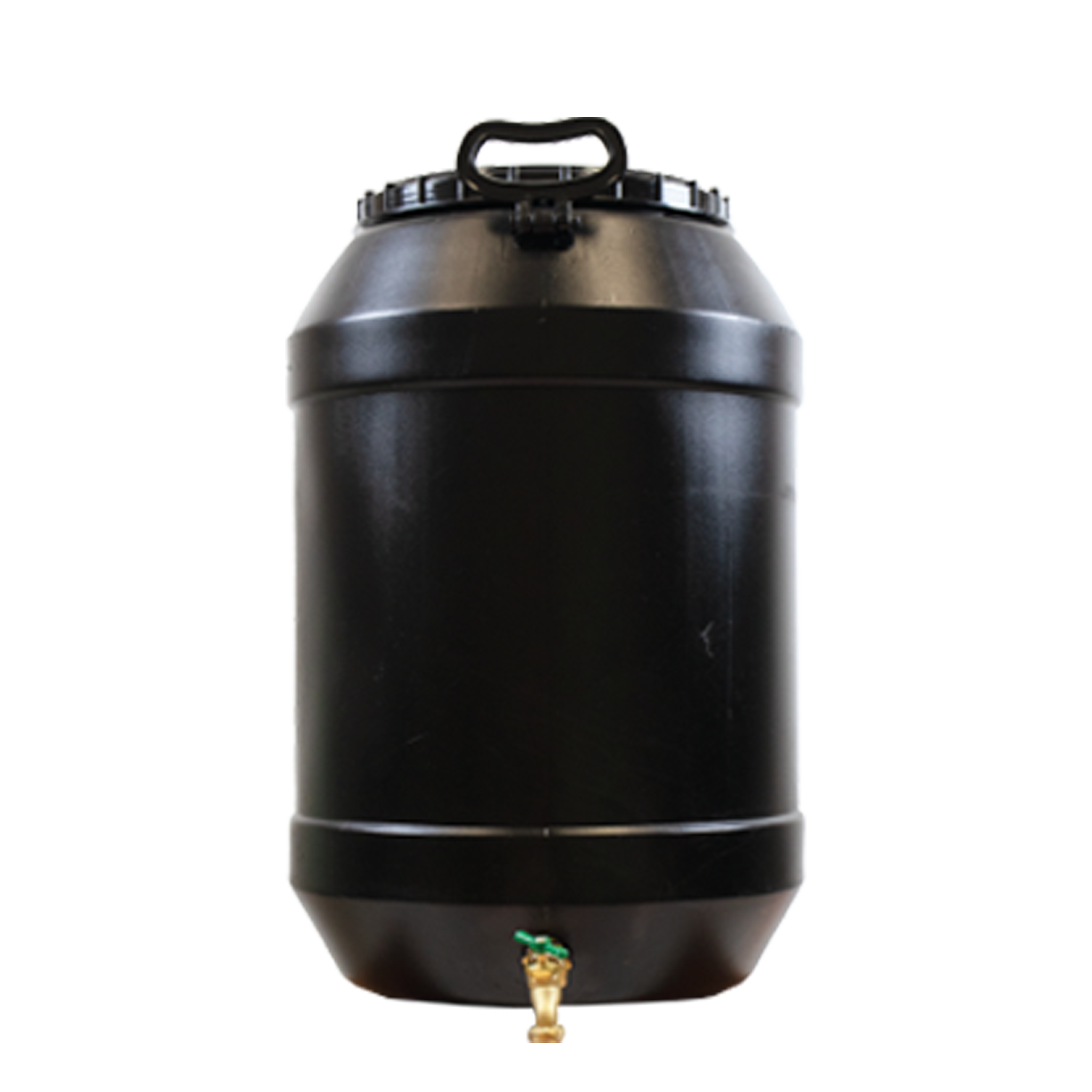 Mini Rain Barrel Black 17 Gallons