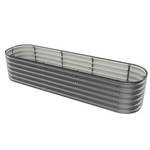 Load image into Gallery viewer, 17" Tall 6 In 1 "No Tools Needed" Premium Metal Raised Garden Bed Kit
