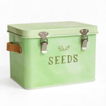 Load image into Gallery viewer, Green Thumb Tin Seed Storage Box
