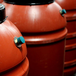 Terracotta Rain Barrel - Greenville